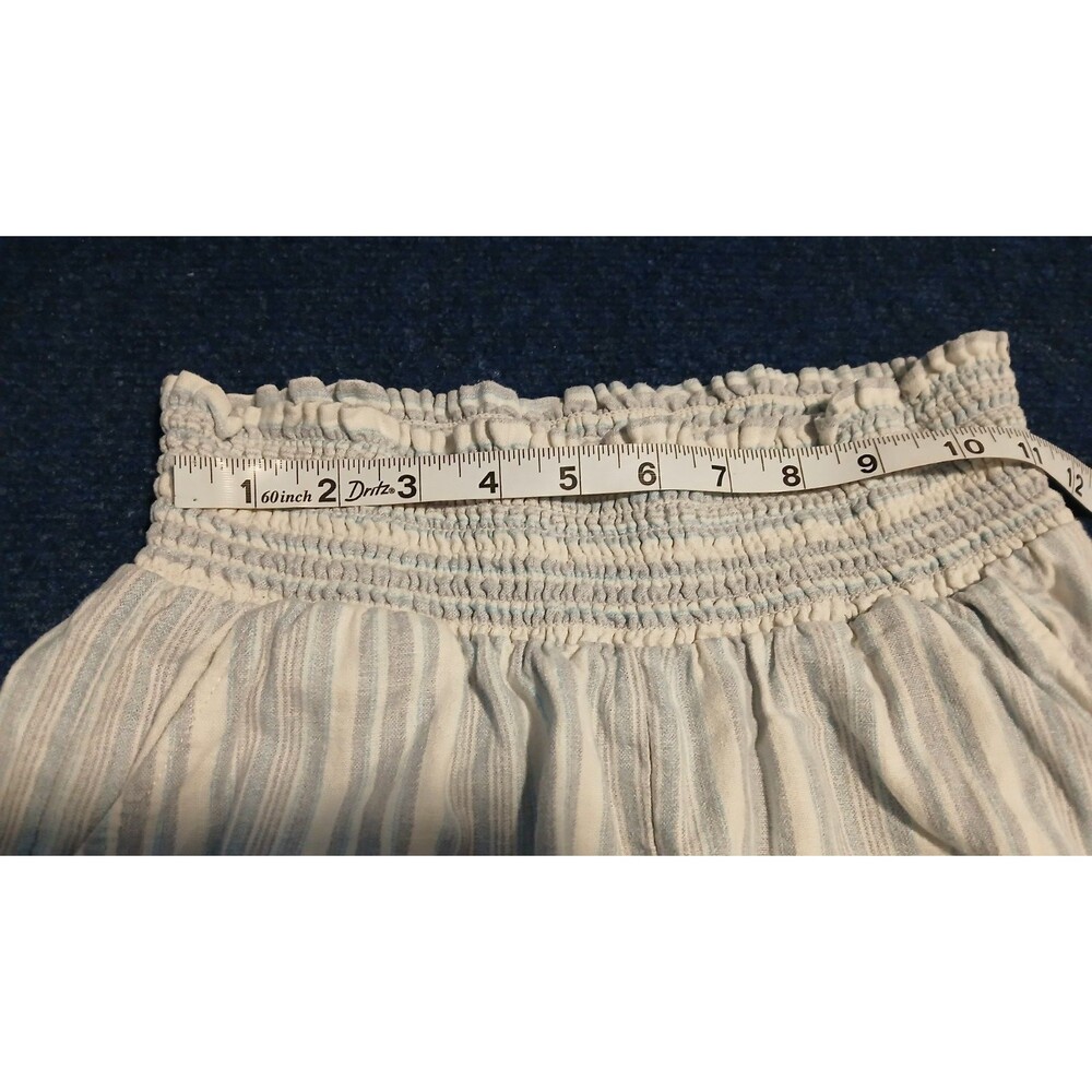 Bebop Coastal Stripe Boho beachy Pants side pockets Small - Picture 6 of 8